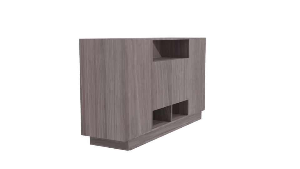 Stylish Modern TV Stand 3D - Professional 3D Model Render 3