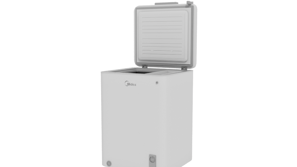Chic Freezer Appliance 3D Model - Professional 3D Model Render 12