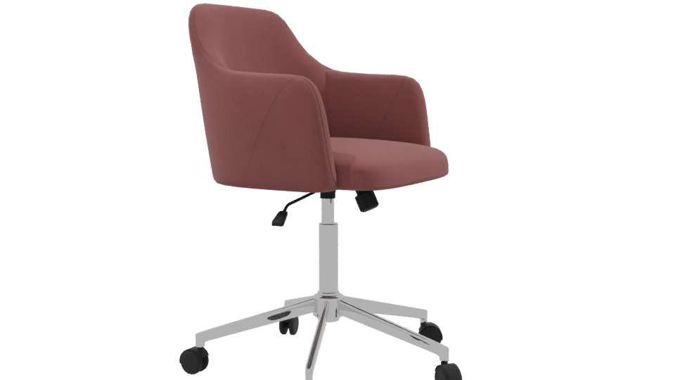 Stylish Ergonomic Office Chair 3D - Professional 3D Model Render 9