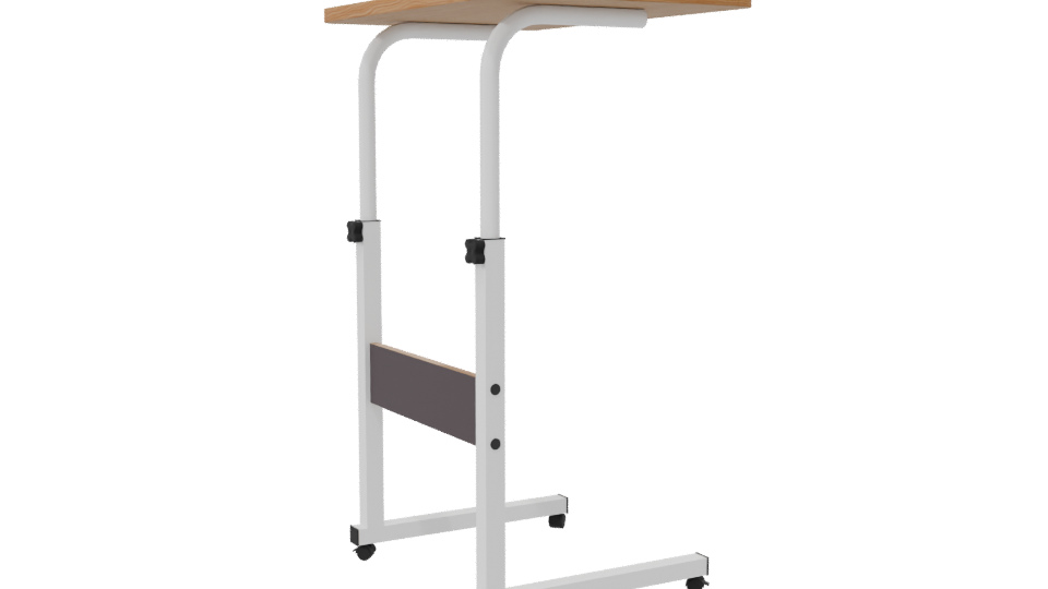 Minimalist Height Adjustable Desk 3D - Professional 3D Model Render 7