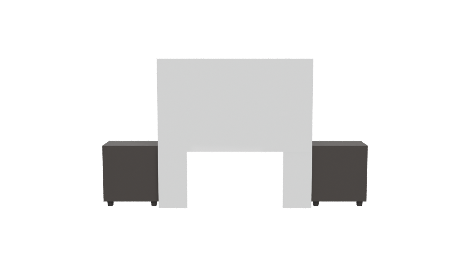 Contemporary Bedroom Furniture Set 3D Model - Professional 3D Model Render 5