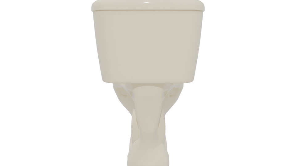 Stylish Bathroom Toilet Model 3D - Professional 3D Model Render 5