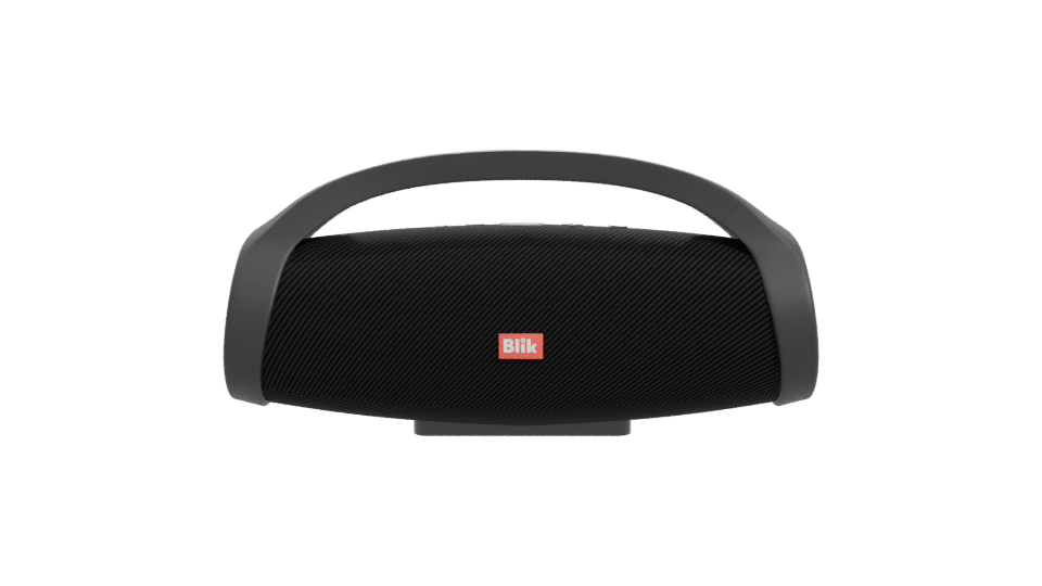 Bluetooth Speaker Booster2 Black 3D - Professional 3D Model Render 11