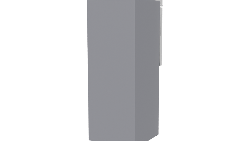 Sleek Refrigerator 3D Model - Professional 3D Model Render 6