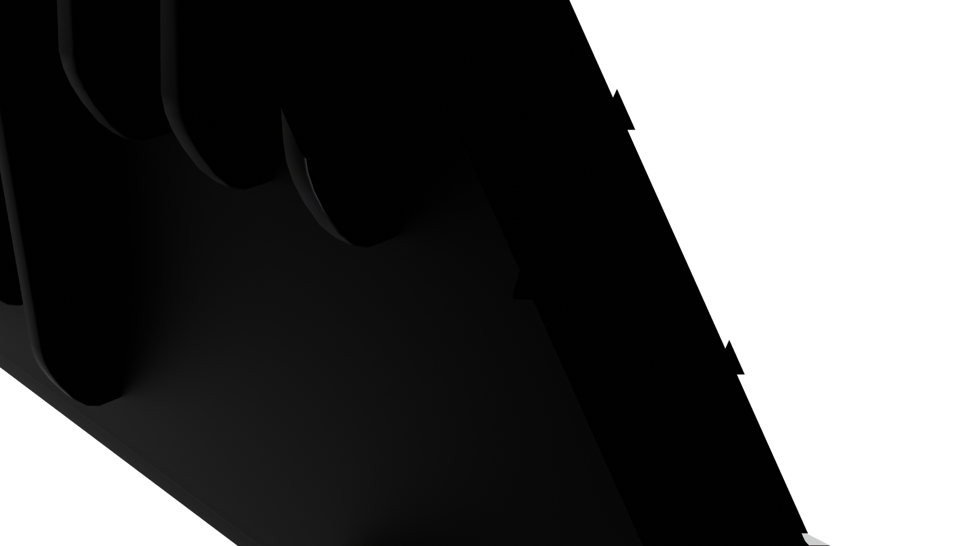 100W LED Reflector Light 3D - Professional 3D Model Render 3