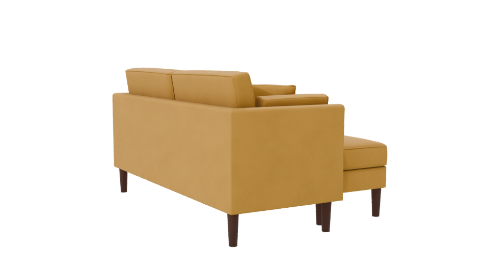 Stylish Corner Sofa 3D Model - Professional 3D Model Render 7