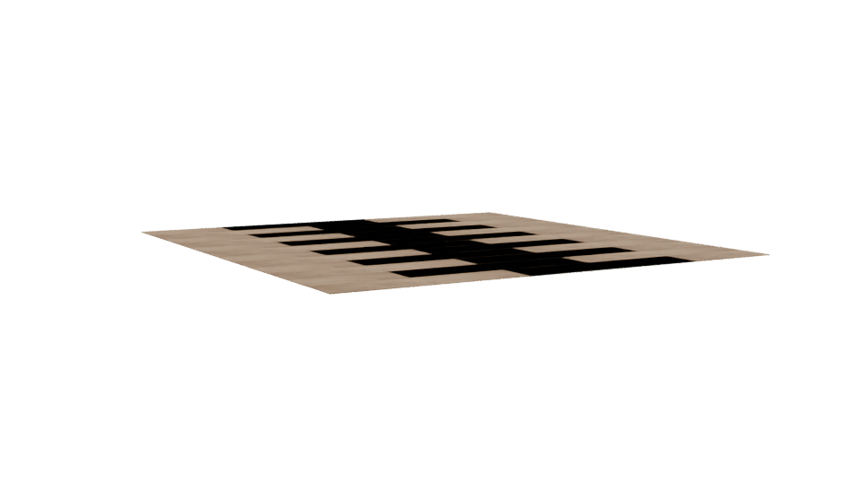 Stylized Wooden Floor 3D Model - Professional 3D Model Render 13