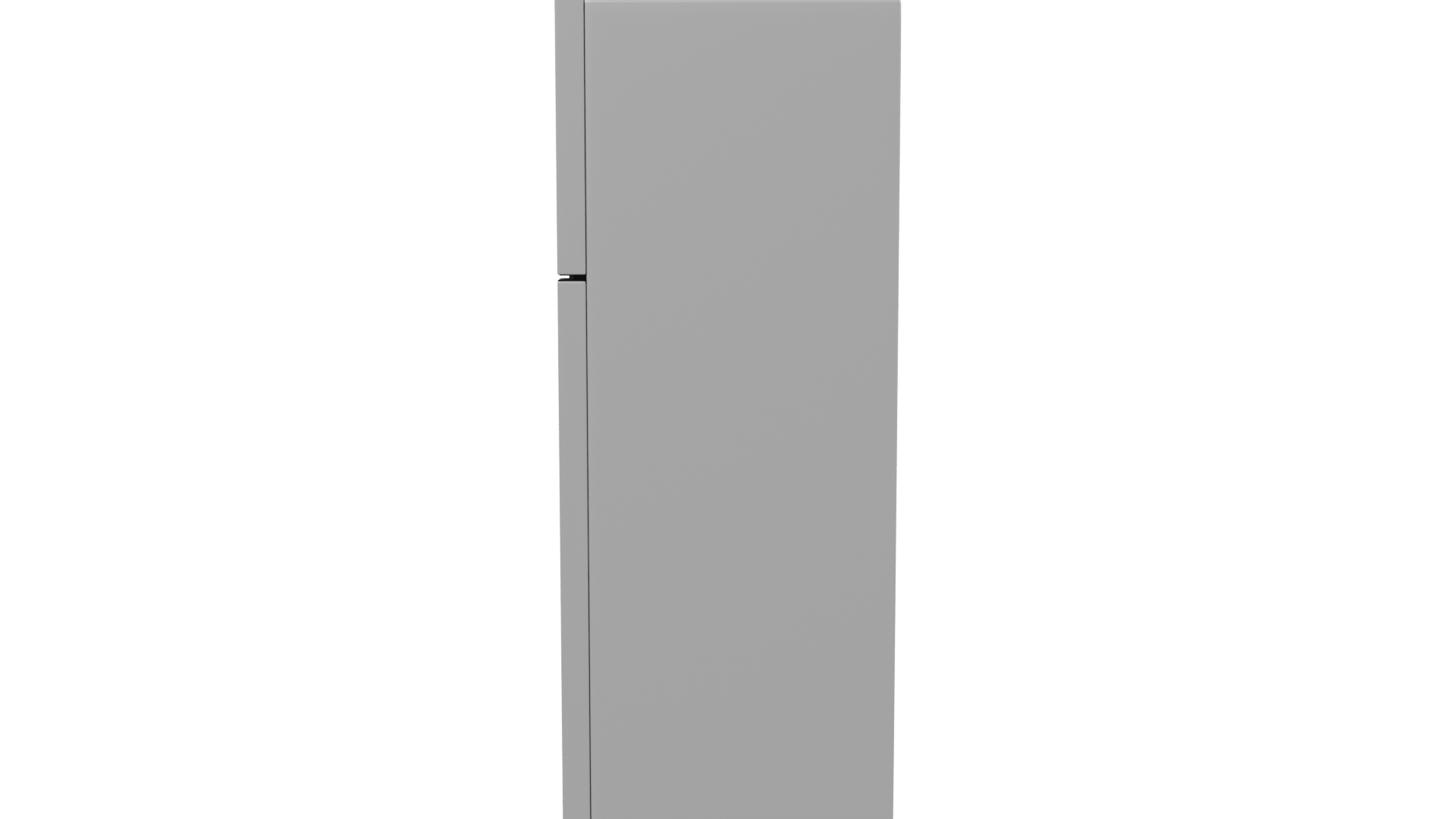 Top Freezer Refrigerator 3D Model - Professional 3D Model Render 2