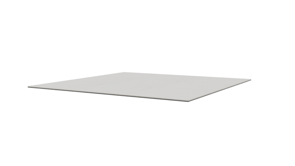 Minimalist White Floor Panel 3D - Professional 3D Model Render 9