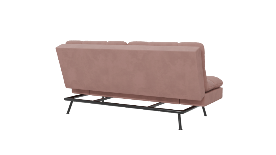 Stylish Modern Fabric Sofa 3D Model - Professional 3D Model Render 6