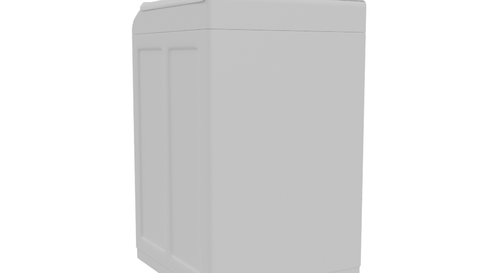 Top Loader Washing Machine 3D Model - Professional 3D Model Render 4