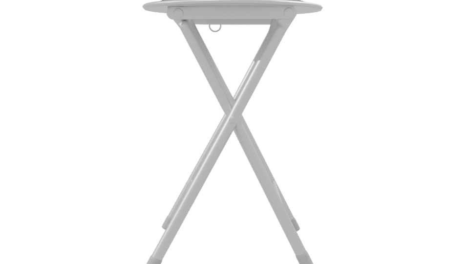 Stylish Folding Table 3D Model - Professional 3D Model Render 8