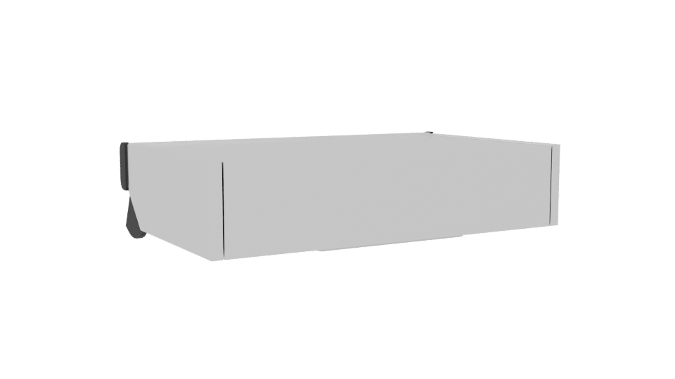 Conventional Kitchen Exhaust Hood 3D - Professional 3D Model Render 4