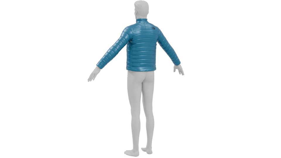 Chamarra Avatar 3D Model - Professional 3D Model Render 4