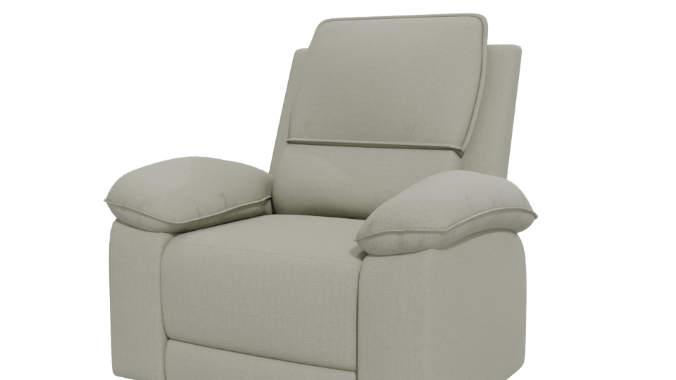 Contemporary Recliner Chair 3D Model - Professional 3D Model Render 12