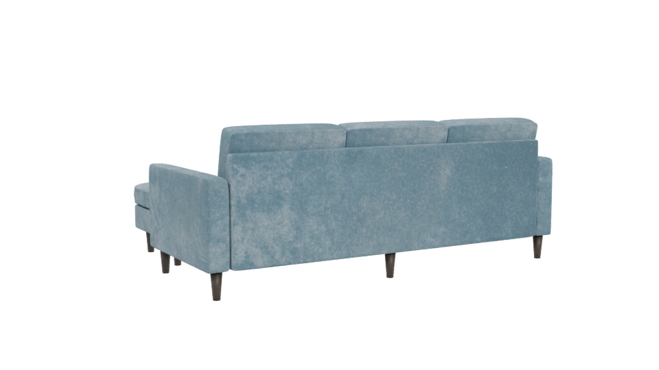 Stylish Corner Sofa 3D Model - Professional 3D Model Render 4