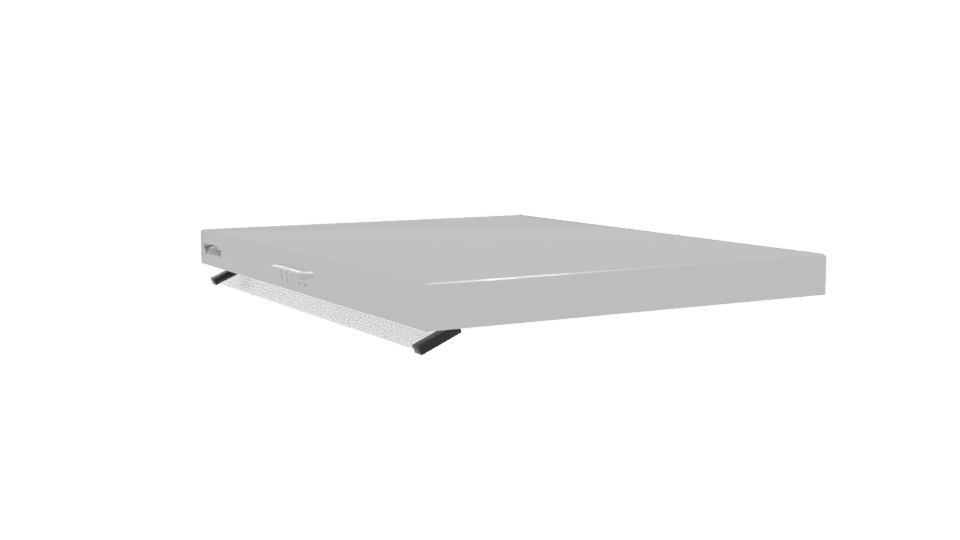 Sleek Minimalist Metal Display Platform 3D Model - Professional 3D Model Render 13