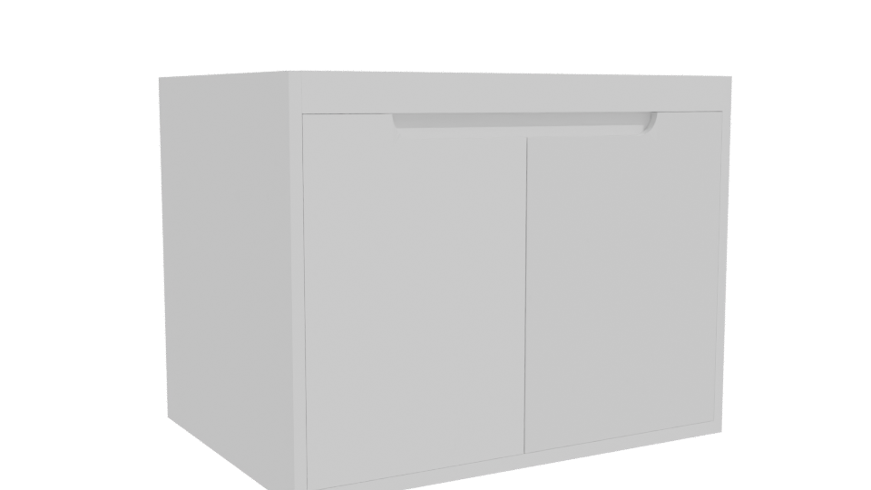 Stylish Minimalist Storage Chest 3D - Professional 3D Model Render 10