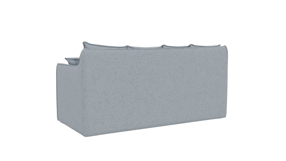 Stylish Modern Sofa with Cushions 3D Model - Professional 3D Model Render 4