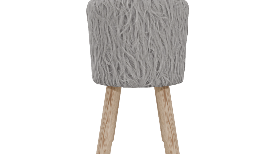 Textured Decorative Plant Pot 3D Model - Professional 3D Model Render 5