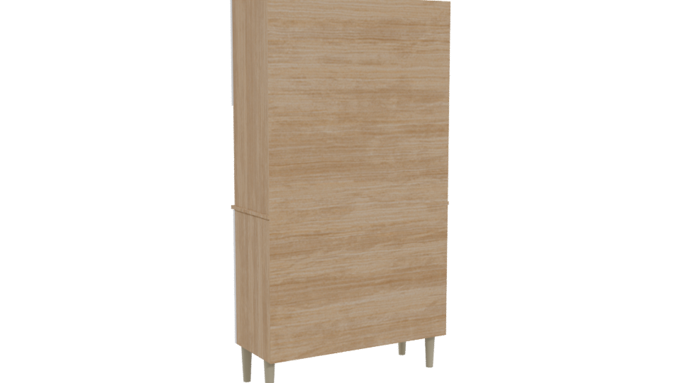 Compact Kitchen Furniture Model 3D - Professional 3D Model Render 4