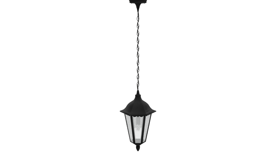Stylish Hanging Lantern 3D Model - Professional 3D Model Render 11