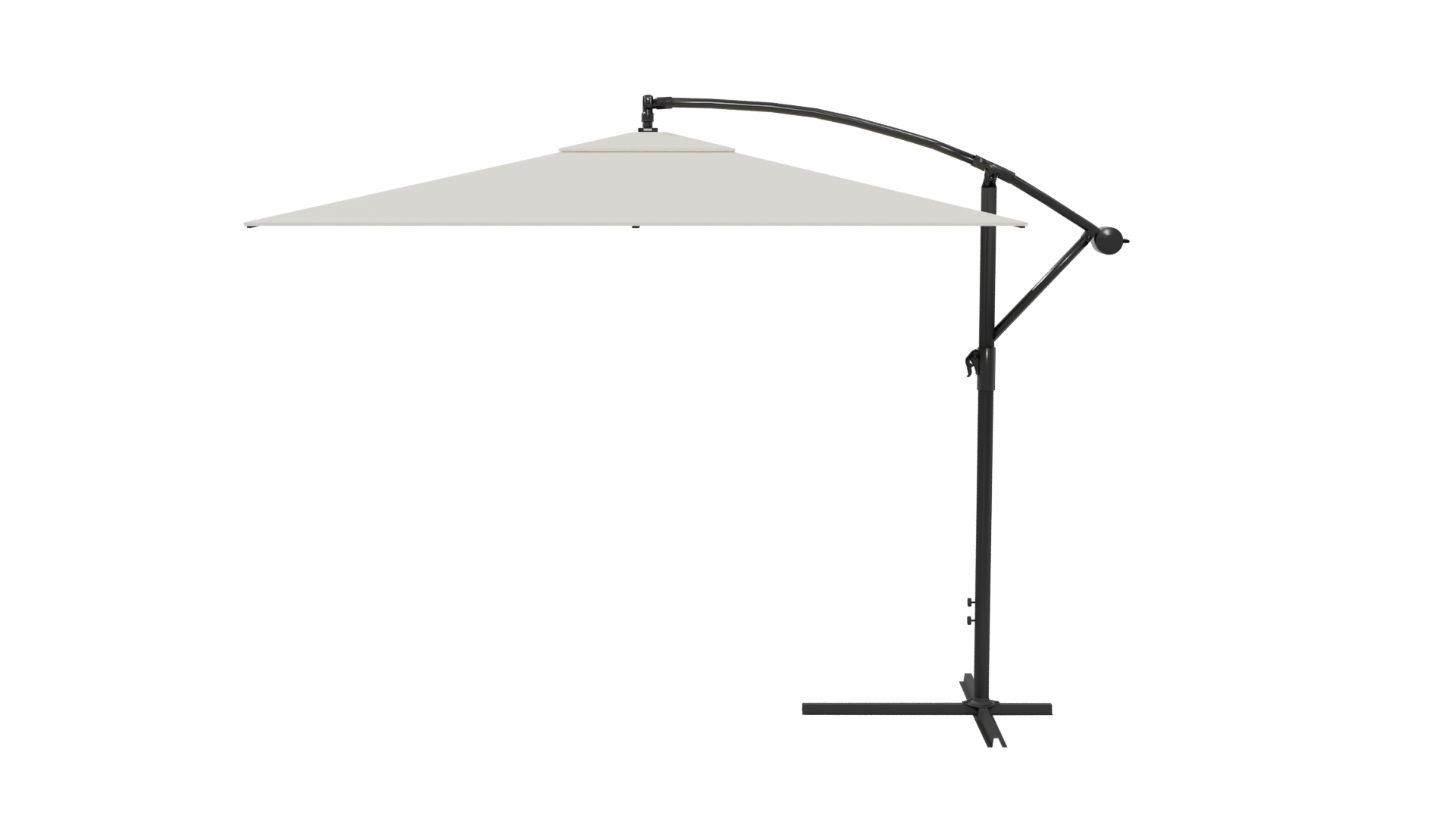 Stylish Outdoor Umbrella 3D Model - Professional 3D Model Render 17