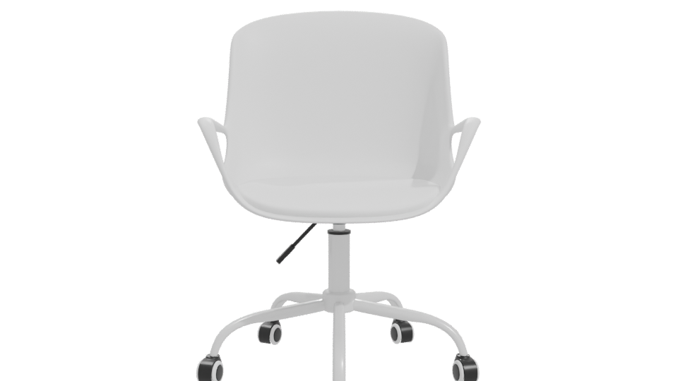 Sleek Modern Office Chair 3D - Professional 3D Model Render 11