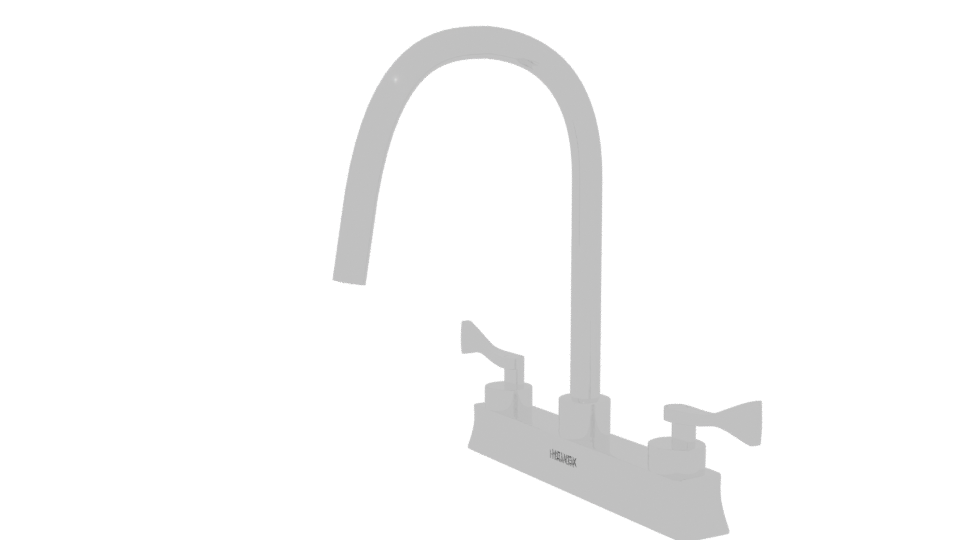 Stylish Kitchen Faucet Model - Professional 3D Model Render 13