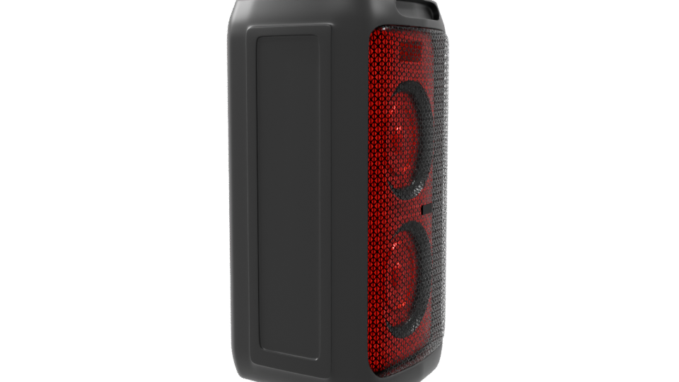Portable Bluetooth Speaker Model - Professional 3D Model Render 9