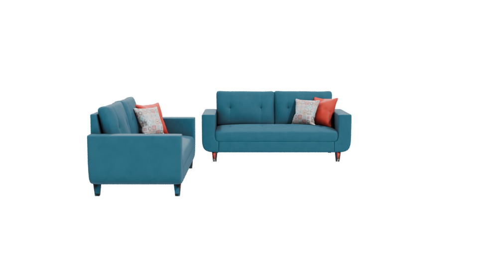 Stylish Modern Sofa Set 3D - Professional 3D Model Render 11