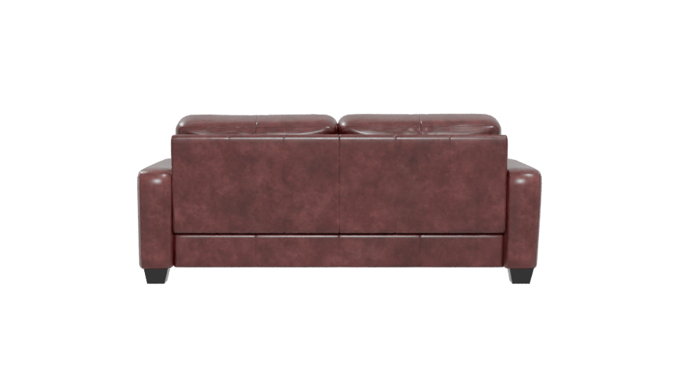 Luxury Modern Leather Sofa 3D Model - Professional 3D Model Render 5