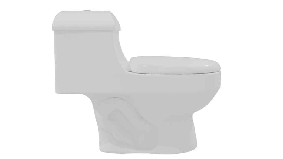 WC One Piece Montecarlo 3D - Professional 3D Model Render 8