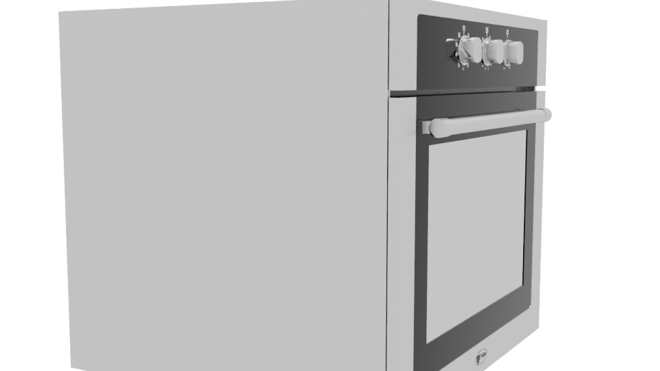 Stylish Kitchen Oven Model 3D - Professional 3D Model Render 9