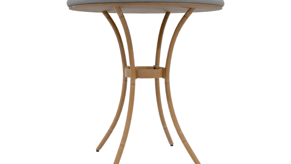 Elegant Round Dining Table 3D - Professional 3D Model Render 3