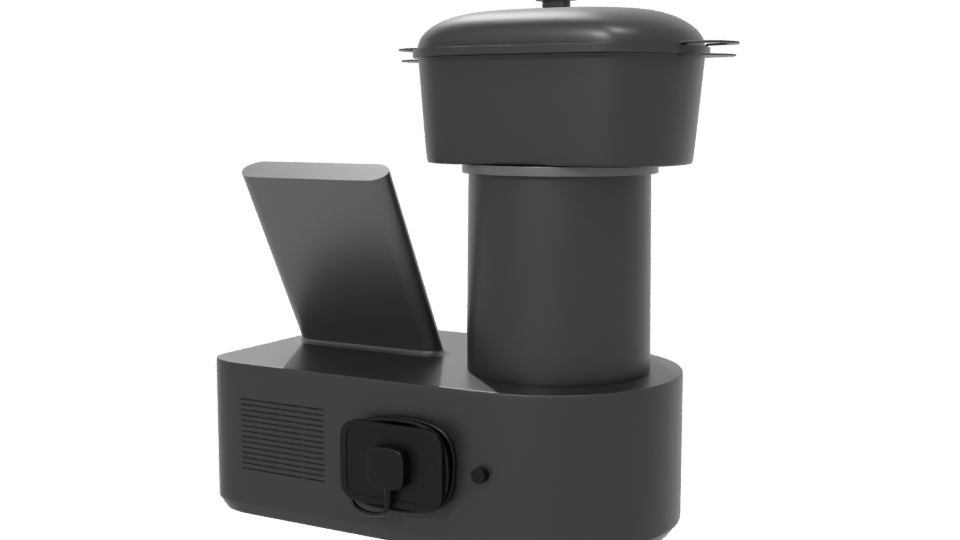 Smart Cooking Machine Model 3D - Professional 3D Model Render 6