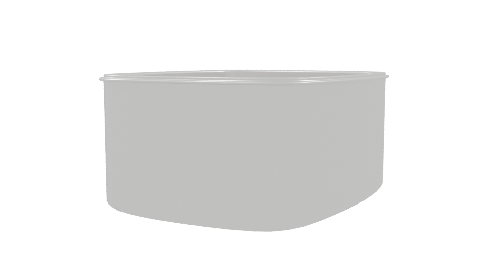 Stylish Modern Bathtub 3D Model - Professional 3D Model Render 9