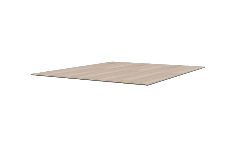Elegant Wooden Floor Panel 3D - Professional 3D Model Render 12
