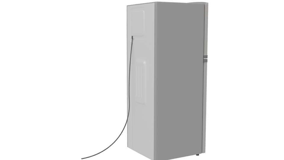 Automatic Refrigerator MABE 3D Model - Professional 3D Model Render 7