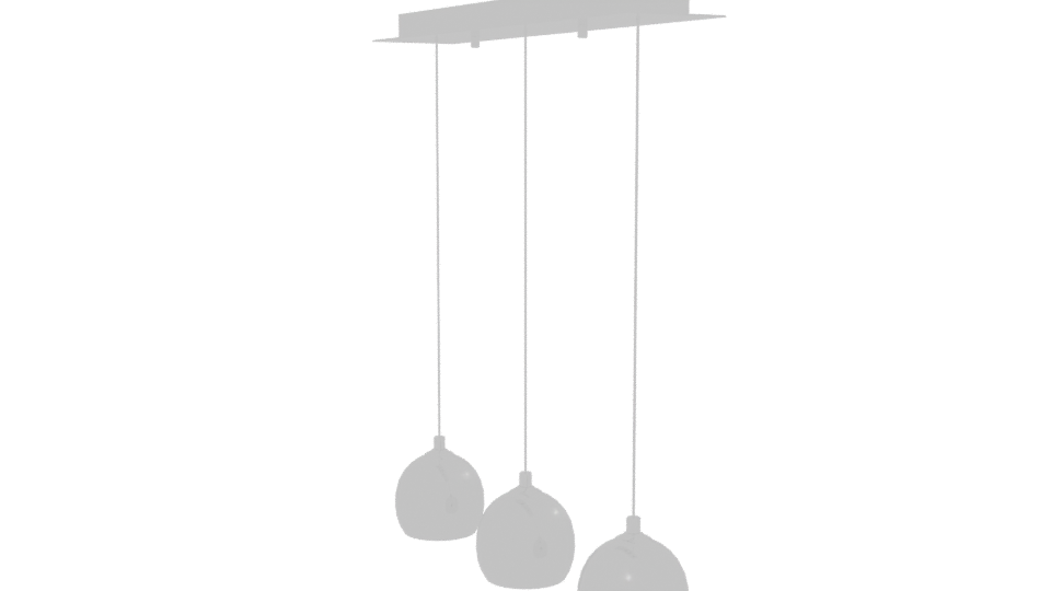 Stylish Pendant Light Fixture 3D - Professional 3D Model Render 13