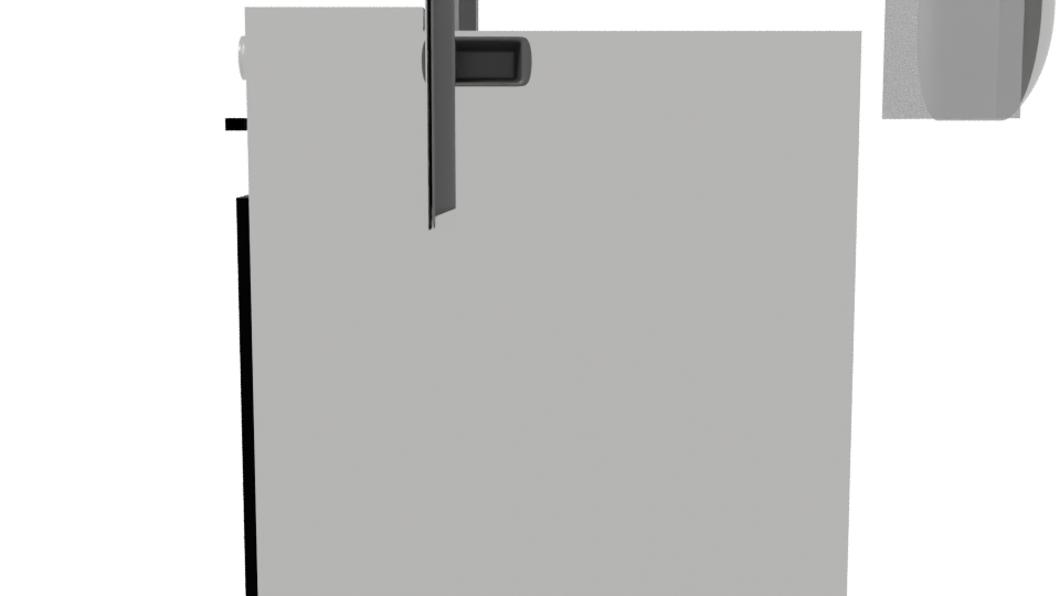 Sleek Modern Built-In Oven 3D - Professional 3D Model Render 2