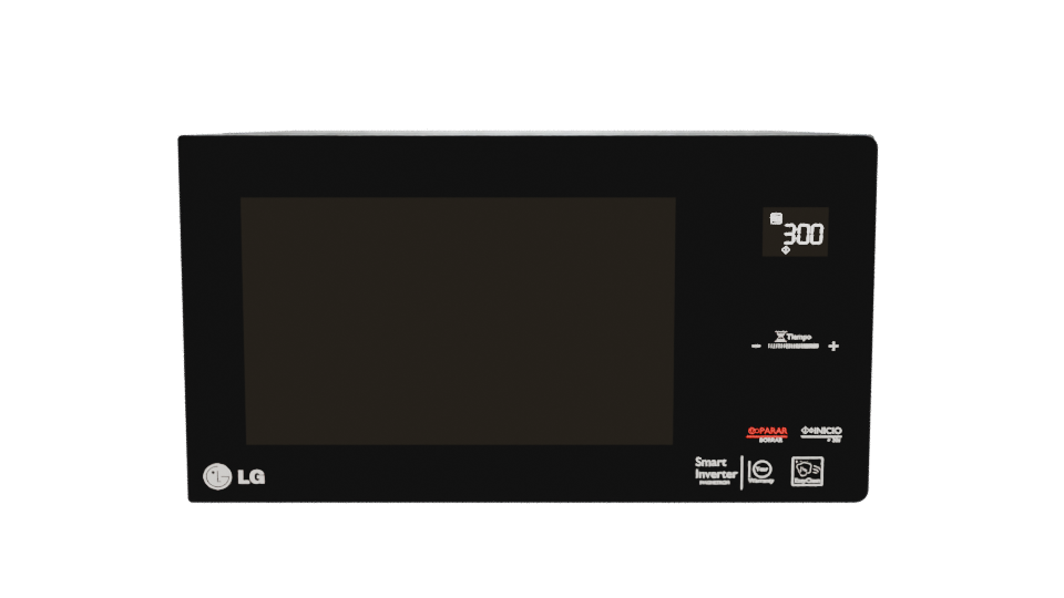 Sleek Modern Microwave Oven 3D Model - Professional 3D Model Render 11