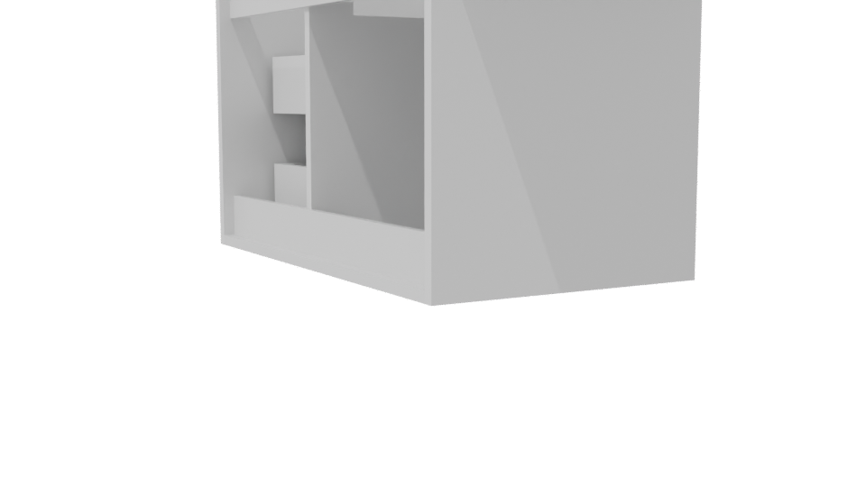 Stylish Modern Bathtub Model - Professional 3D Model Render 7