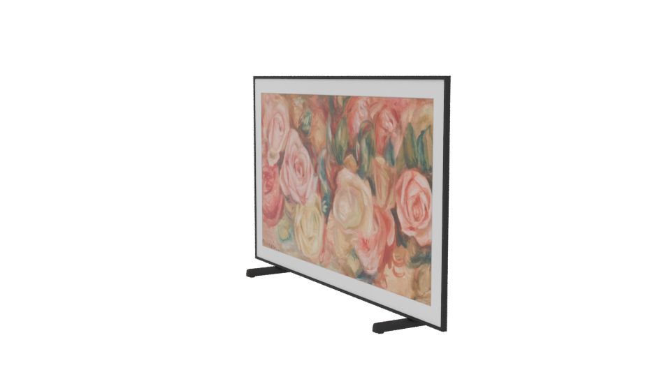 Roses Painting 3D Model - Professional 3D Model Render 13