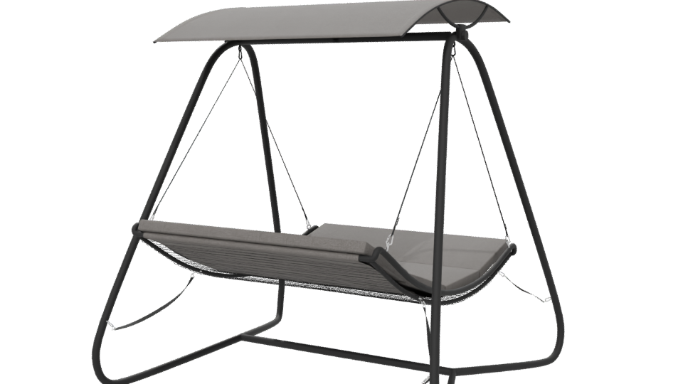 Stylish Outdoor Swing Seat 3D - Professional 3D Model Render 6