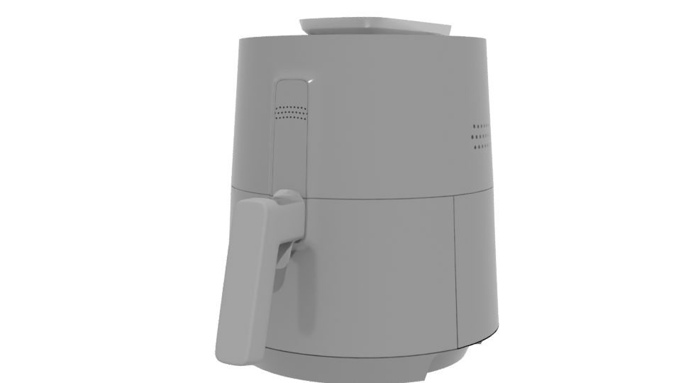 Sleek Modern Kitchen Appliance 3D - Professional 3D Model Render 12