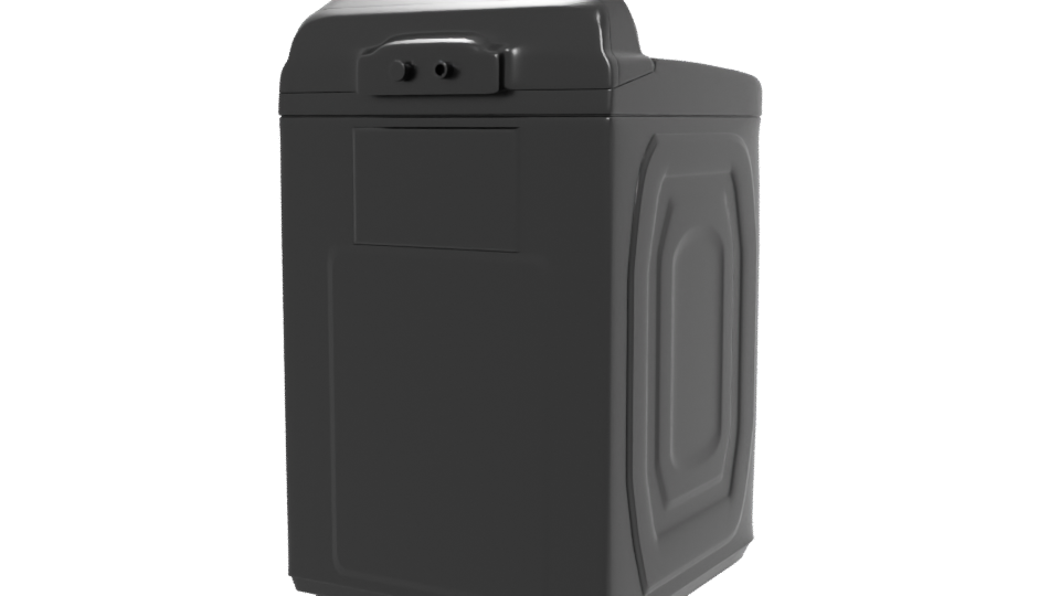 Samsung 21kg Top Load Washer 3D - Professional 3D Model Render 6