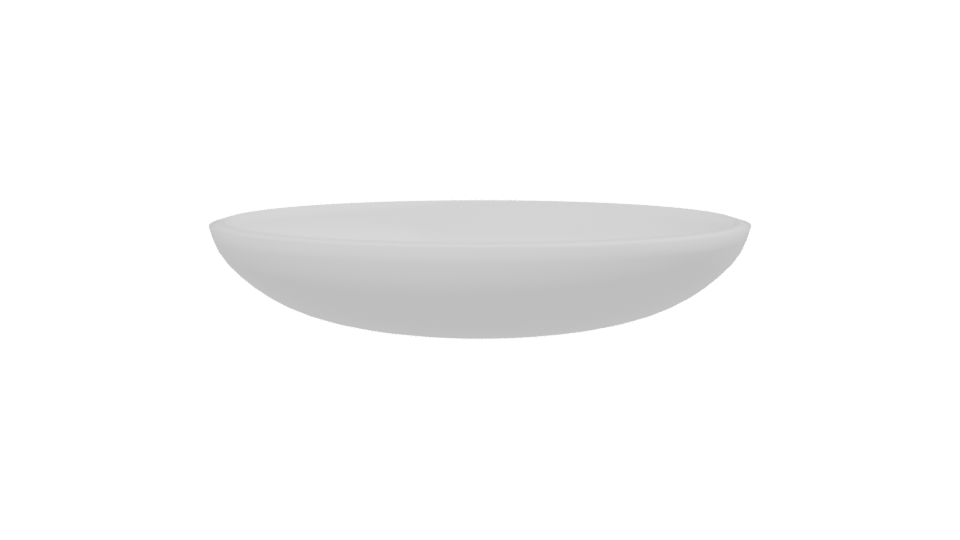 Elegant Ceramic Serving Dish 3D Model - Professional 3D Model Render 13