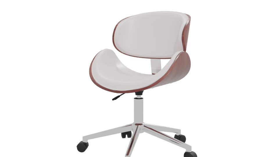 Sleek Modern Office Chair 3D - Professional 3D Model Render 12