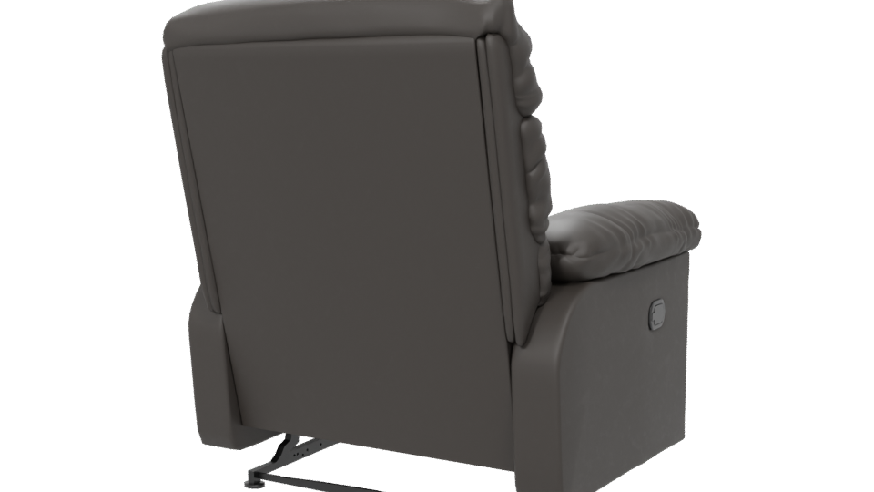 Stylish Reclining Chair Model - Professional 3D Model Render 6